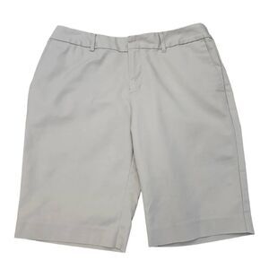 Liz Claiborne Khaki Shorts Womens size 8 Tan